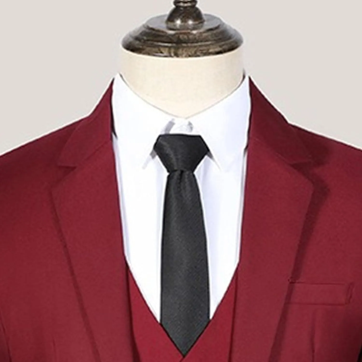 Men's 3 Piece Plaid Suit Check Single Breasted One Button Blazer Set Vintage Formal Dress Party Jacket Vest Pants