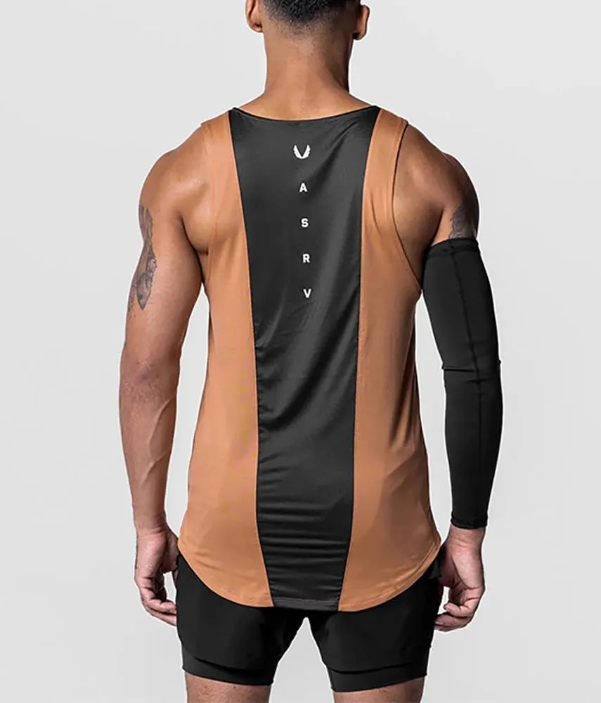 Men's Muscle Shirts Sleeveless Quick Dry Tank Tops A-Back Vests for Men