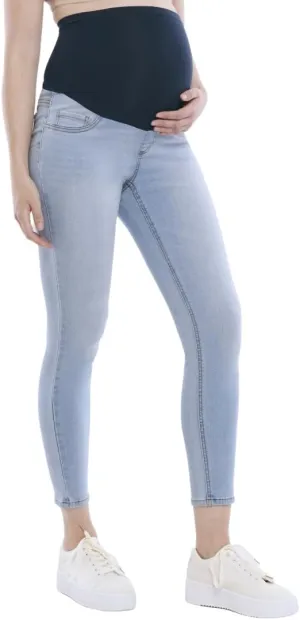 Motherhood Maternity Women's Secret Fit Over The Belly Skinny Ankle Pregnancy Jeans