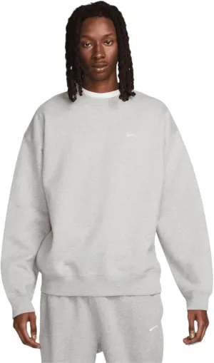 Nike Men's Sportswear Club Fleece Crew Neck Sweatshirt Size Medium (US, Alpha, XX-Large, Regular, Regular, Dark Grey Heather/White)