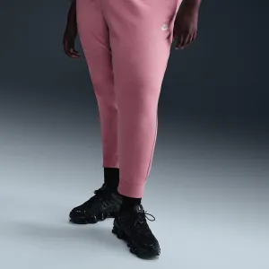 Nike Sportswear Club Fleece Women's Mid-Rise Joggers (Plus Size) (DV5085-699, Elemental Pink/Heather/White)