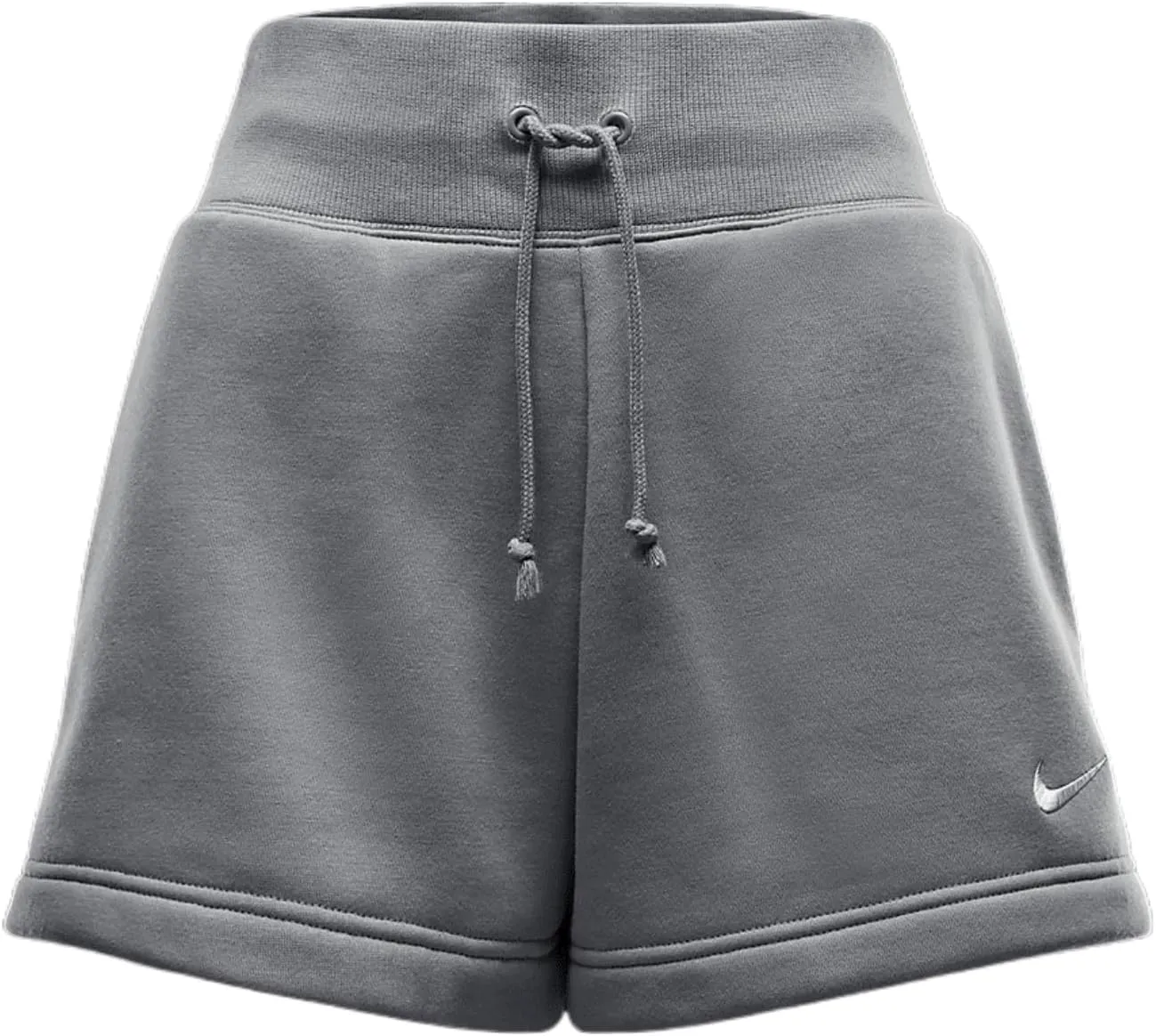 Nike Sportswear Phoenix Fleece Women's High-Waisted Loose Shorts (Light Army/Sail, FD1409-320) Size Medium