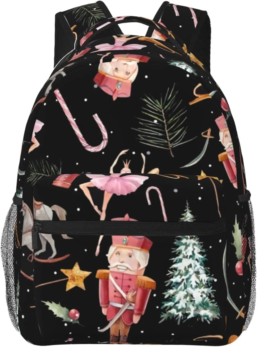 Nutcracker Mouse King Ballet Dance Backpack Lightweight Double Shoulder Backpack Casual Laptop Backpacks For Women Men Travel