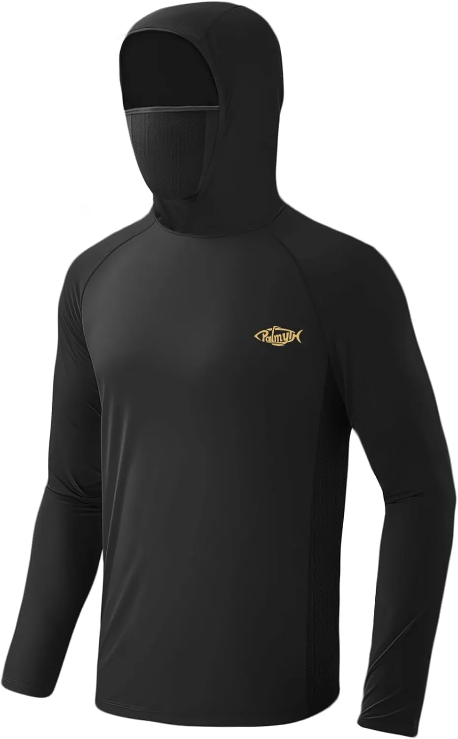 Palmyth Fishing Hoodie for Men Long Sleeve Sun Protection UV UPF 50  Shirts