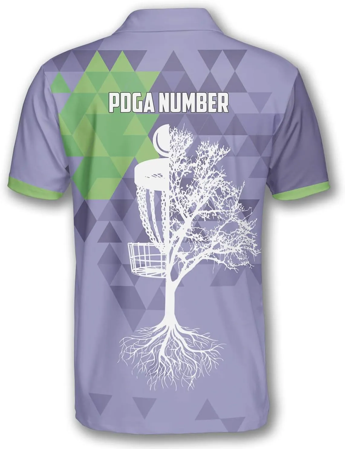 PRIMESTY Disc Golf Polo Shirts for Men, Custom Name & PDGA Number Jerseys, Size S-5XL