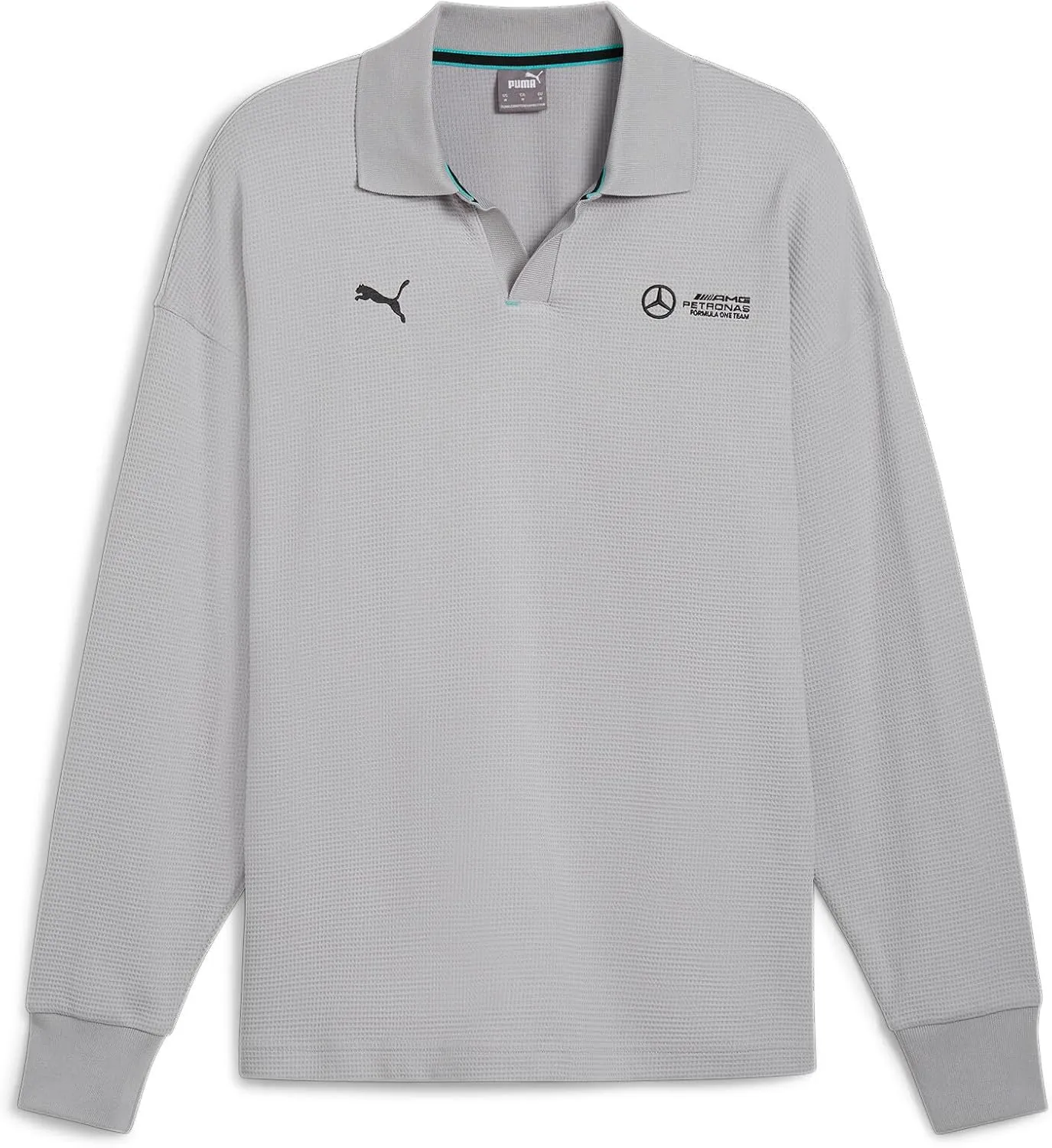 PUMA Men's Mercedes-amg Petronas Formula 1 Longsleeve Polo
