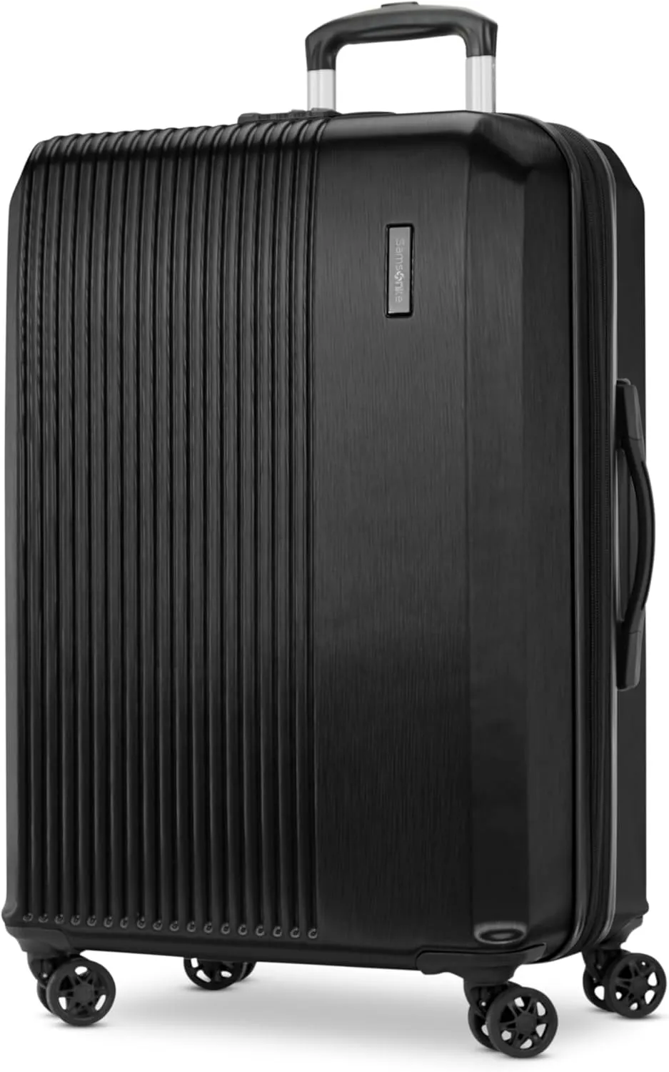 Samsonite Alliance SE Hardside Luggage with Spinner Wheels, Lightweight, LARGE SPINNER, BASS BLACK