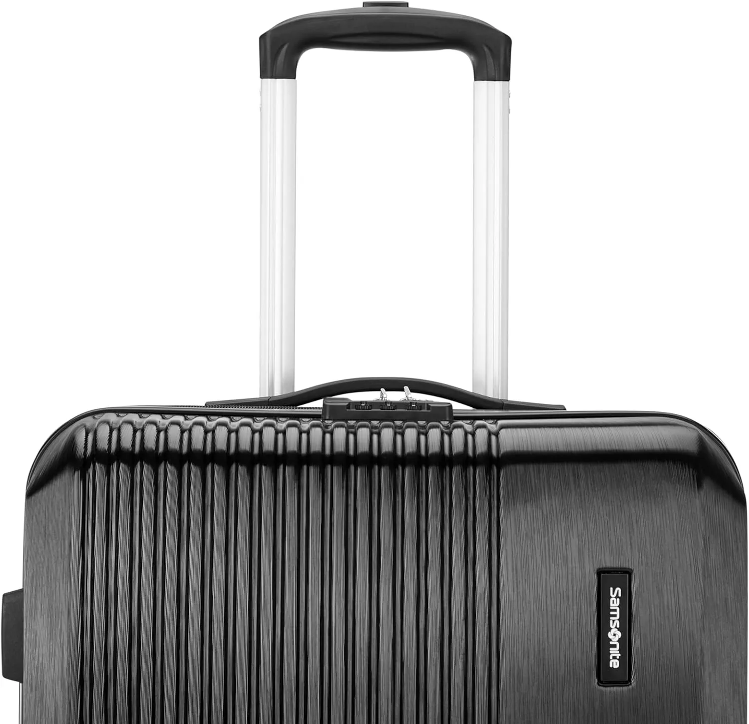 Samsonite Alliance SE Hardside Luggage with Spinner Wheels, Lightweight, MEDIUM SPINNER, BASS BLACK