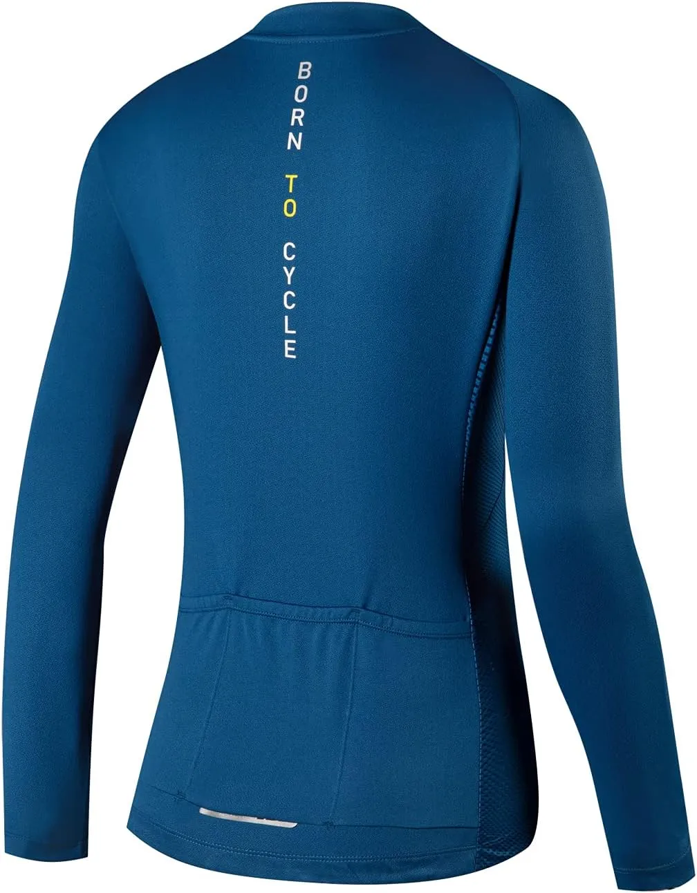 Santic Cycling Jersey Women's Long Sleeve Tops Bike Shirts Bicycle Jacket with Pockets