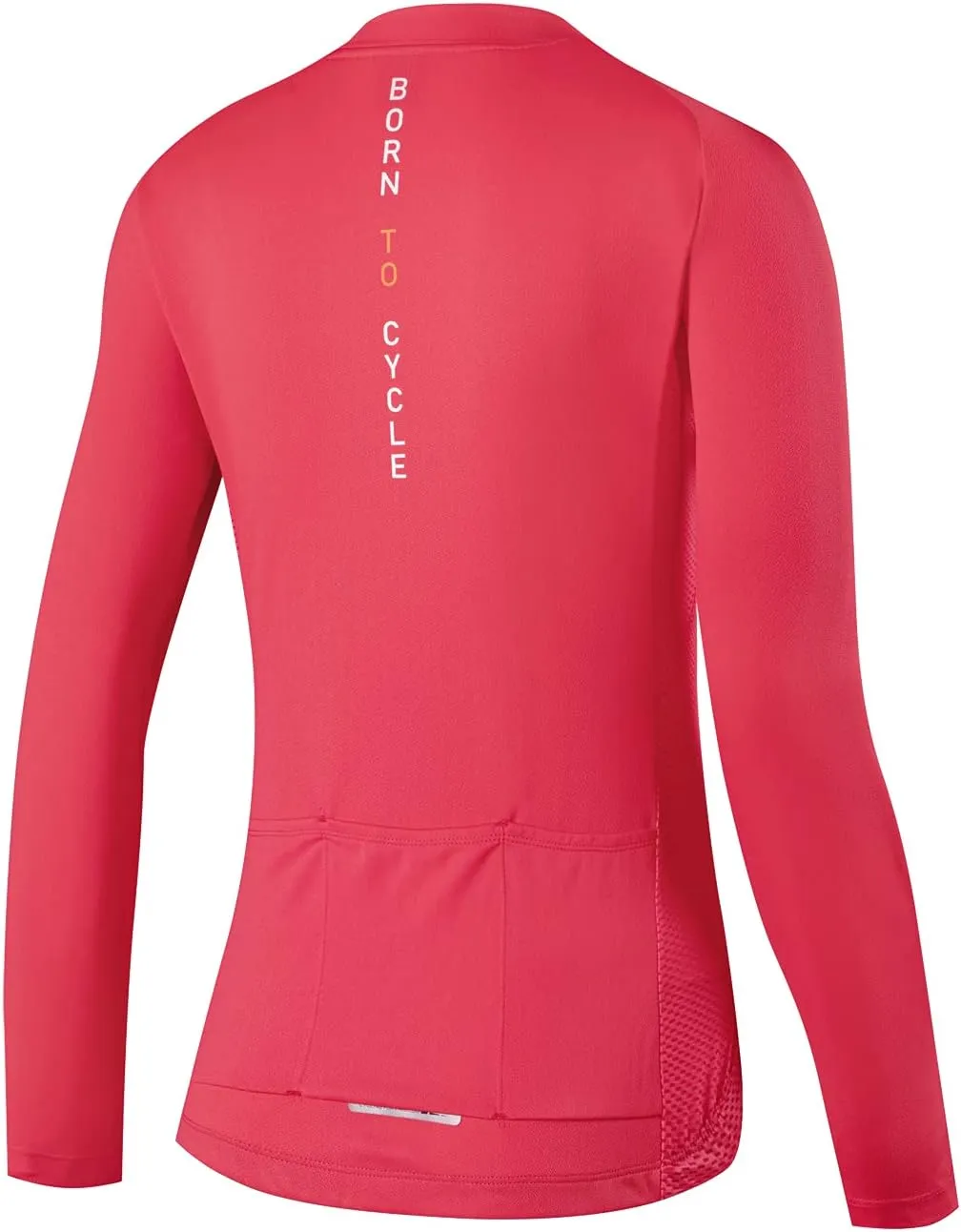 Santic Cycling Jersey Women's Long Sleeve Tops Bike Shirts Bicycle Jacket with Pockets