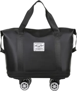 Shopping Bag Folding Shopping Cart Bag Detachable Wheel Trolley Bag Market Rolling Handtruck Bag Trolley Luggage Storage Luggage Bag with