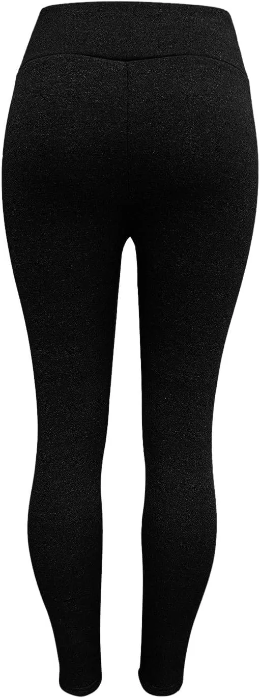 Thermal Wear for Women Thermal Pant Breathable Warm Winter Yoga Workout Thick Pants Winter Clothes