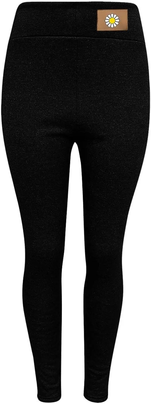 Thermal Wear for Women Thermal Pant Breathable Warm Winter Yoga Workout Thick Pants Winter Clothes