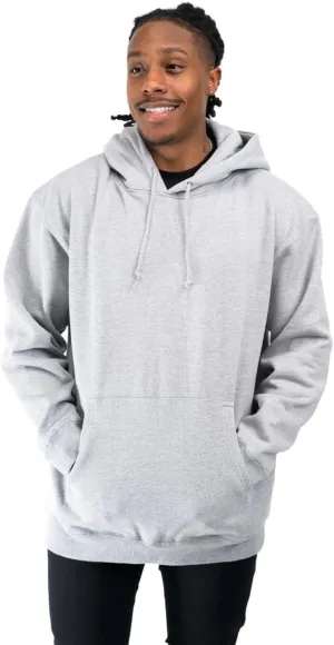 Unisex Ultra Heavyweight Pullover Hoodie, Fleece Hoodie for Men & Women, Thick Hooded Sweatshirt