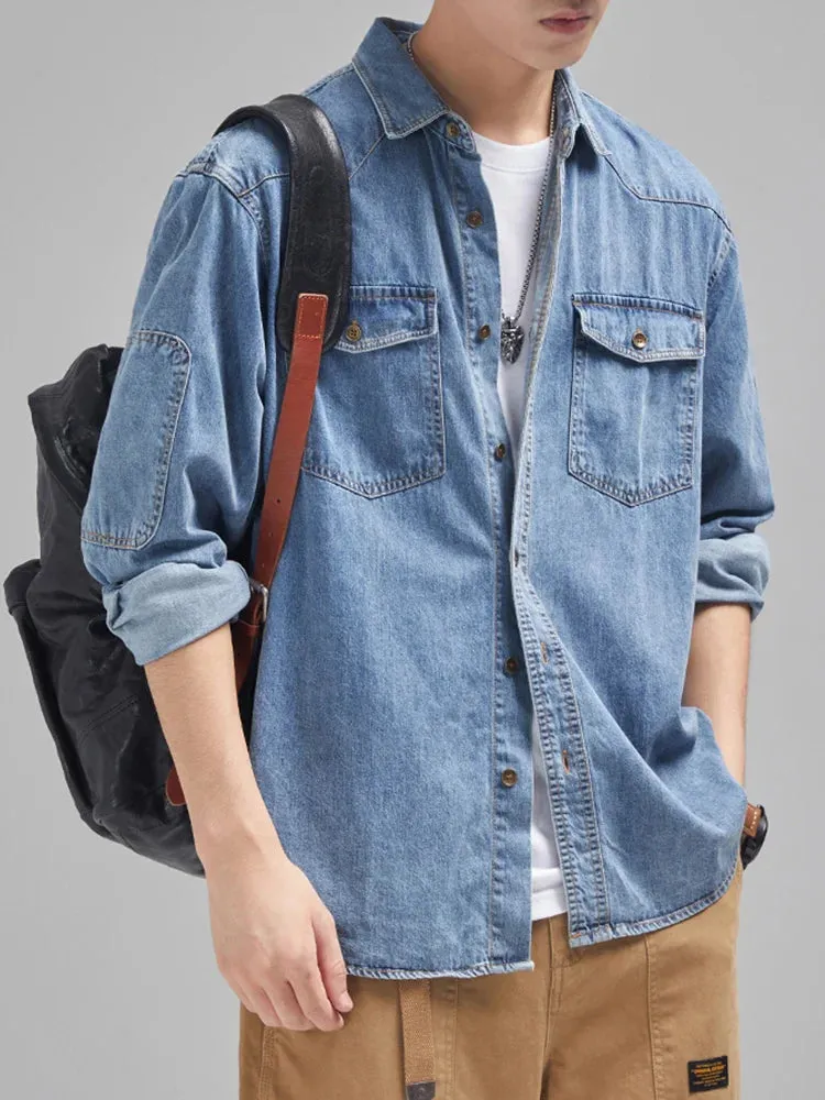Utility Denim Shirt