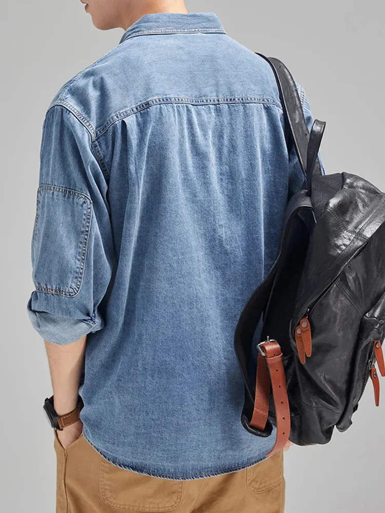 Utility Denim Shirt
