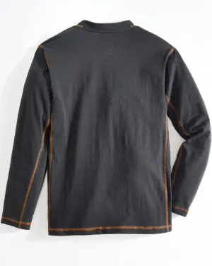 Venado Henley Long Sleeve Shirts for Men - Mens Henley with Flex Material