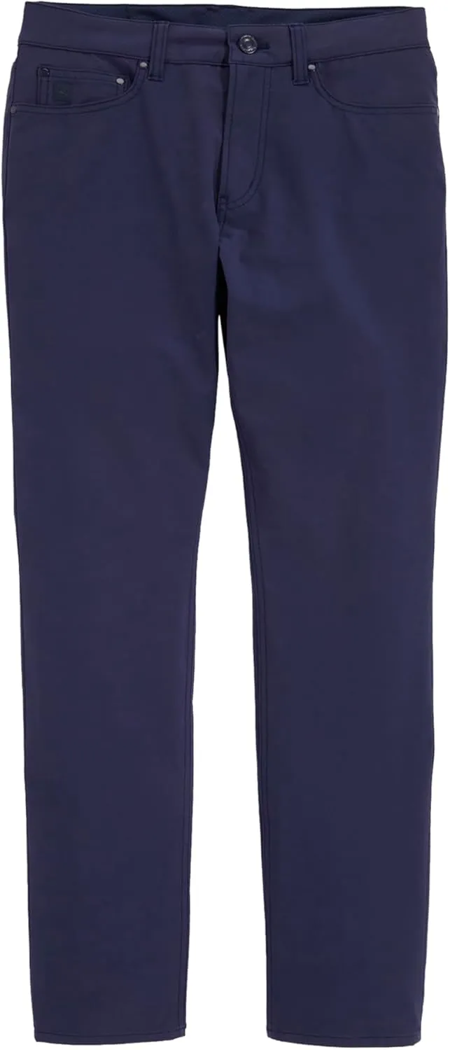 vineyard vines Men's On-The-go Canvas 5-Pocket Pants