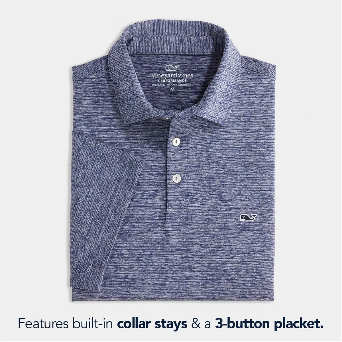 vineyard vines Men's St. Jean Short Sleeve Stripe Sankaty Polo
