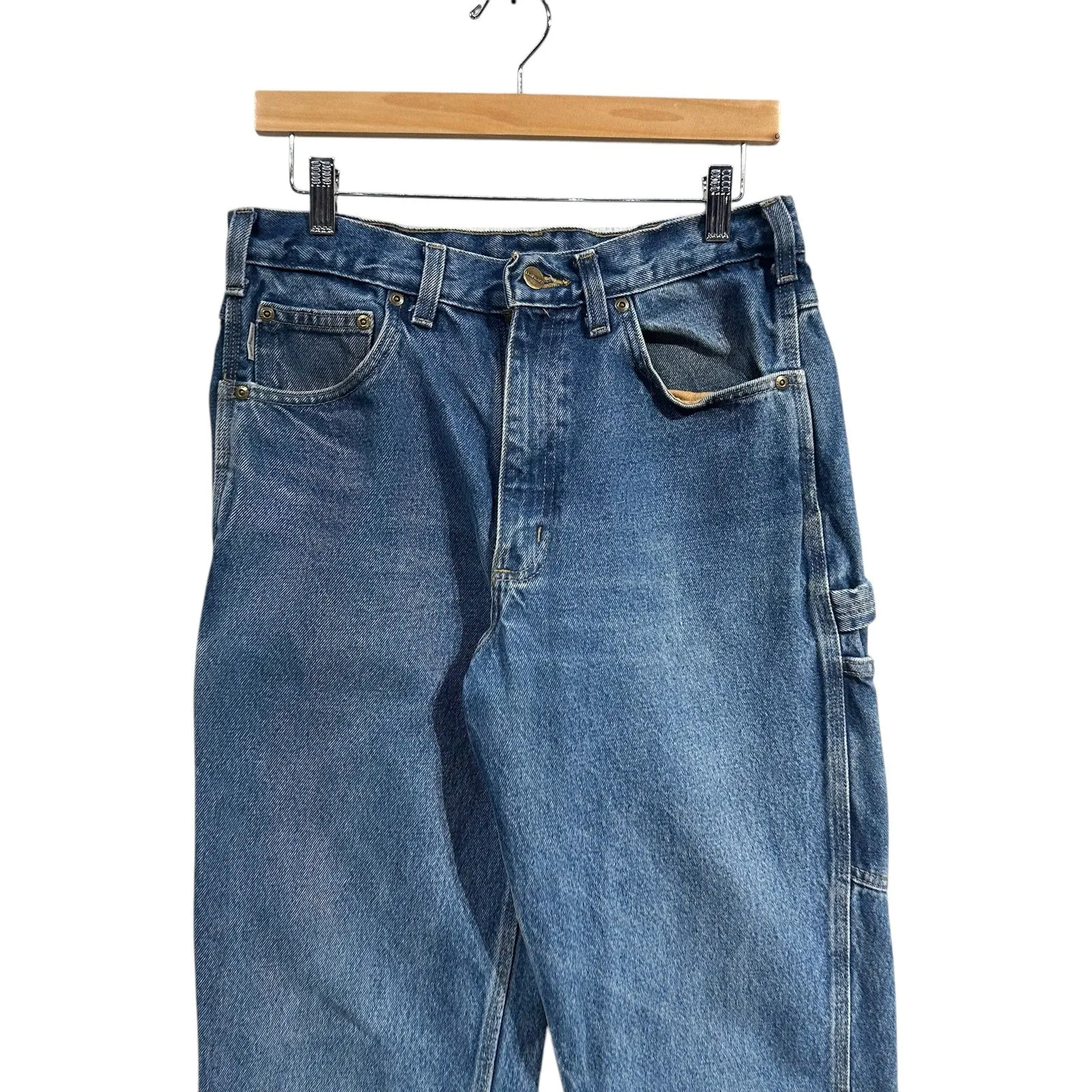 Vintage Carhartt Carpenter Denim Pants 32x36