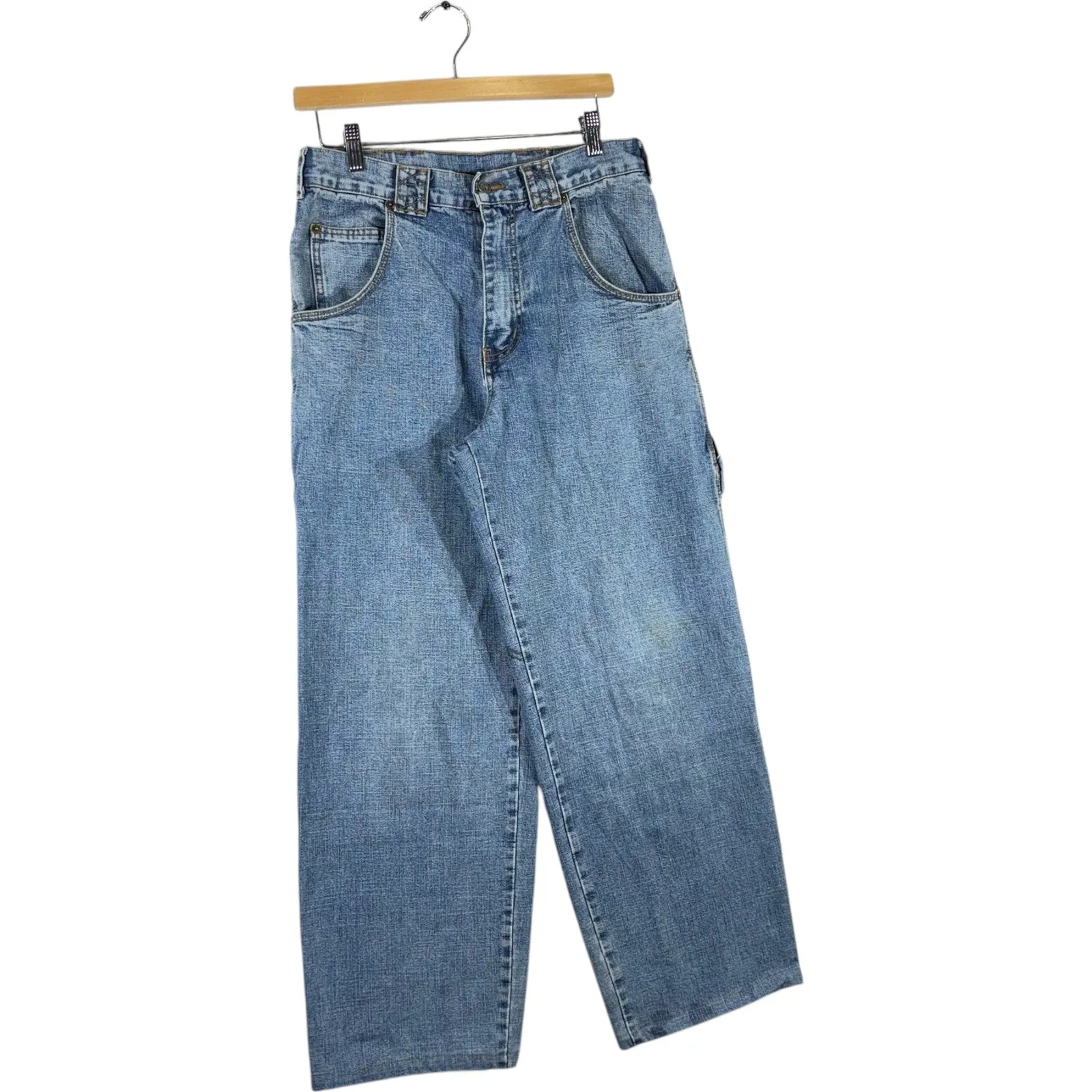 Vintage Goland Productions Embroidered Carpenter Denim XS