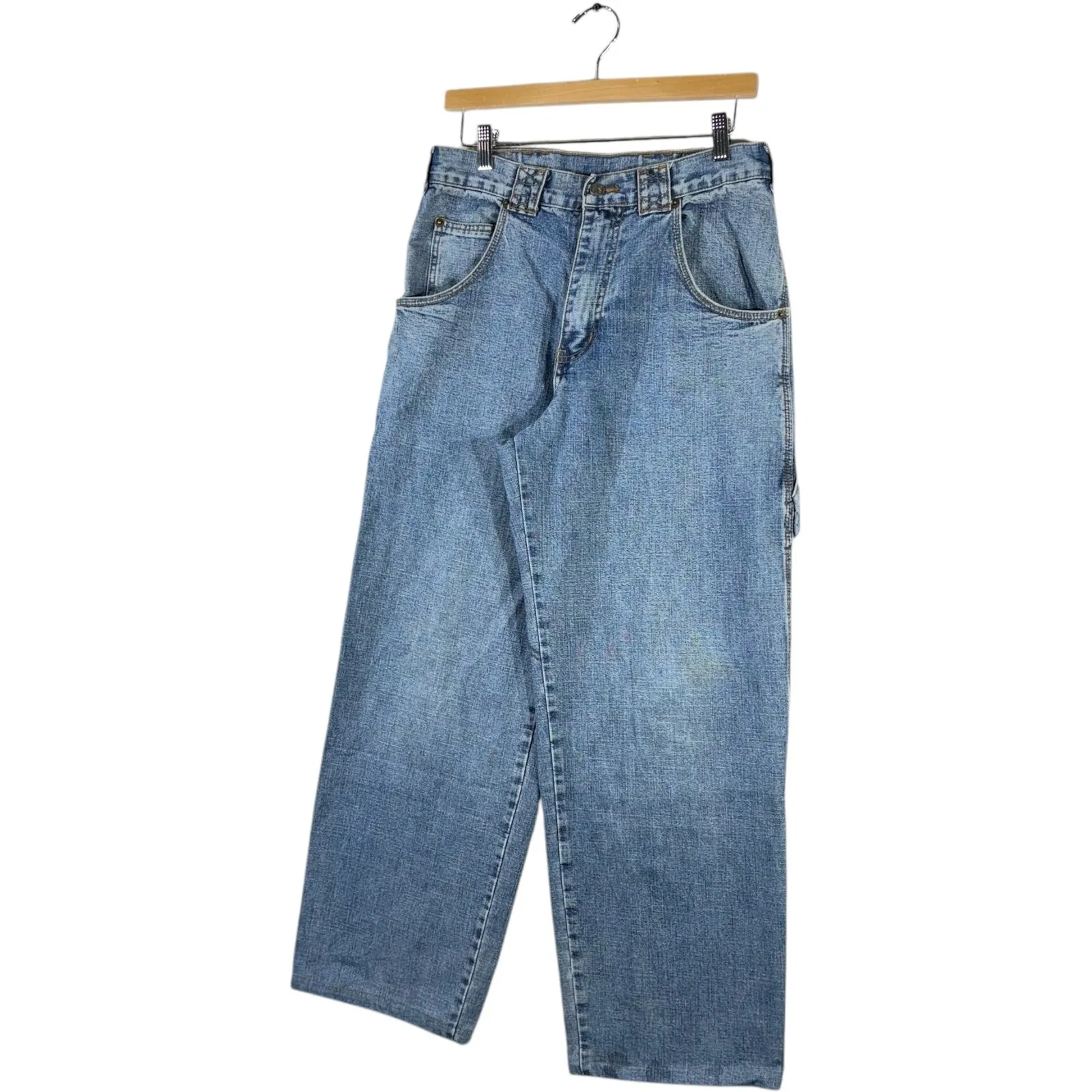 Vintage Goland Productions Embroidered Carpenter Denim XS