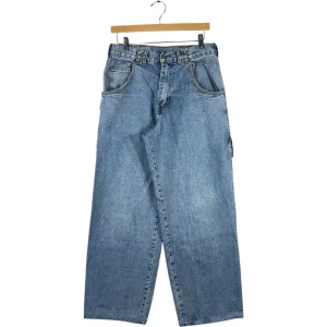 Vintage Goland Productions Embroidered Carpenter Denim XS