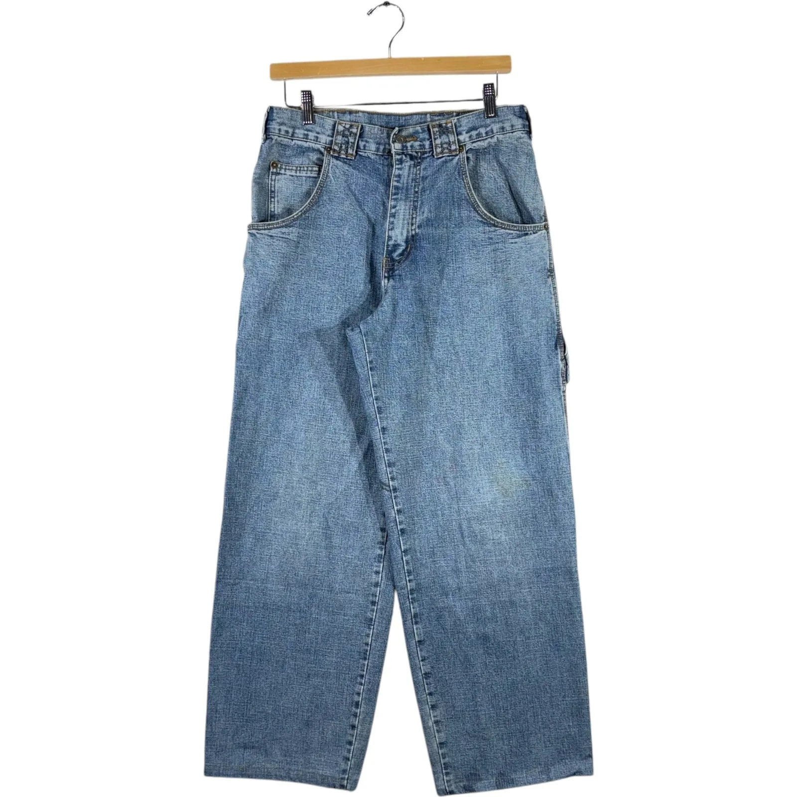 Vintage Goland Productions Embroidered Carpenter Denim XS