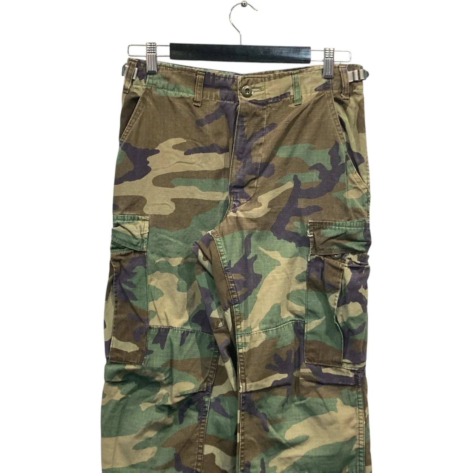 Vintage Military Camo Cargo Pants 28x28