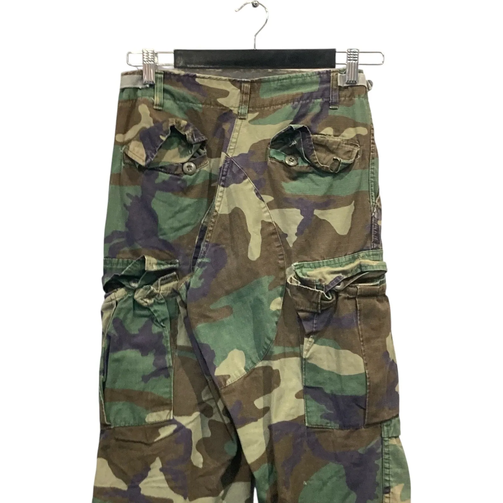 Vintage Military Camo Cargo Pants 28x28