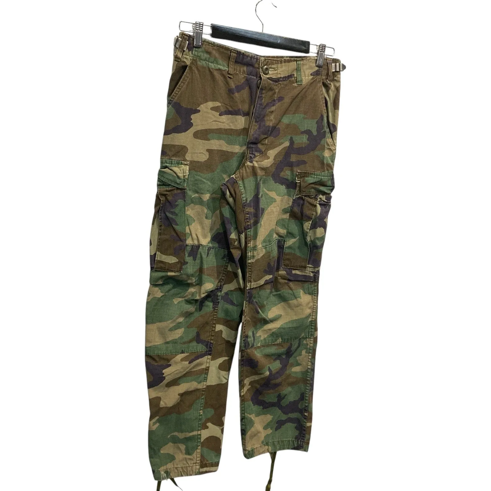 Vintage Military Camo Cargo Pants 28x28