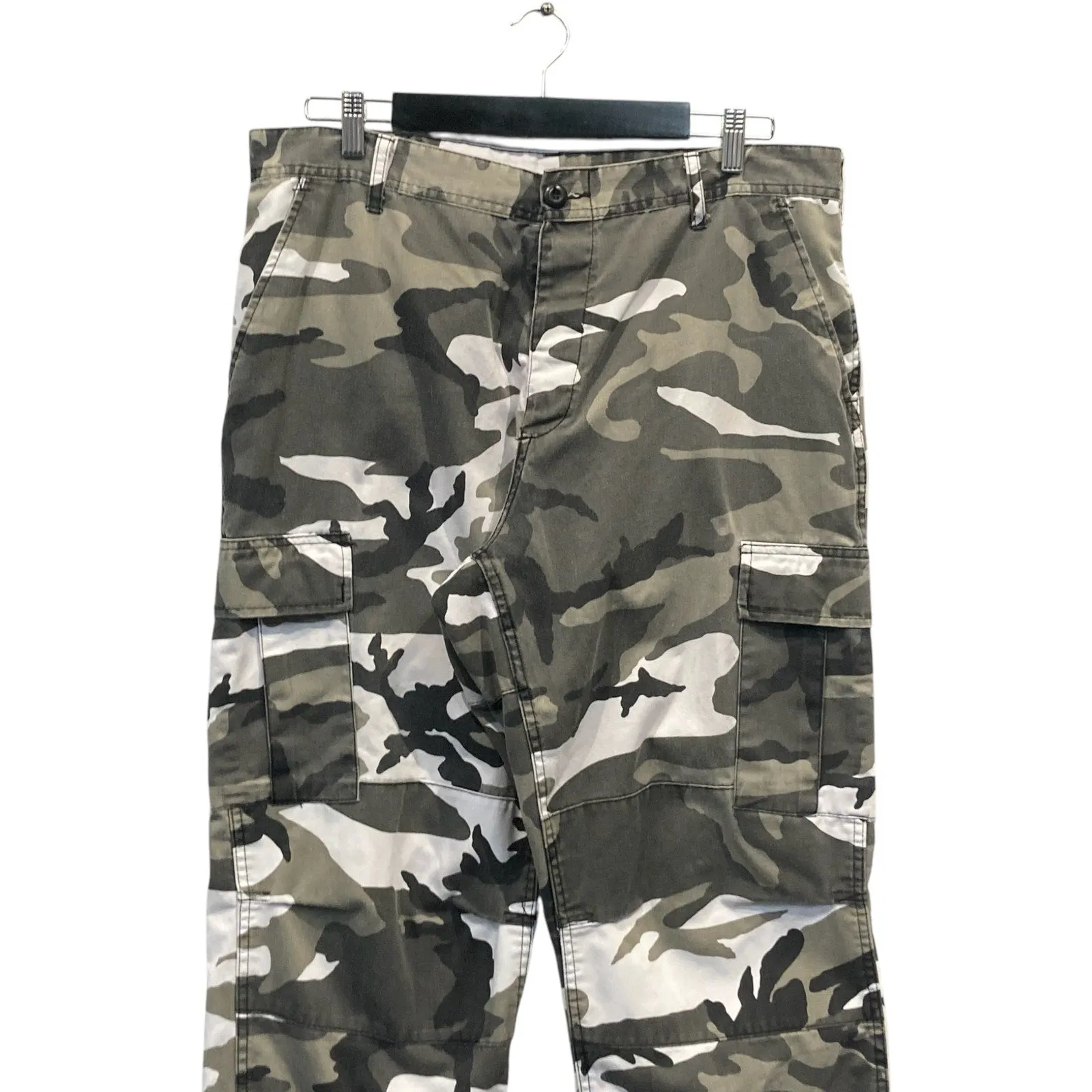 Vintage Military Camo Cargo Pants 30x36