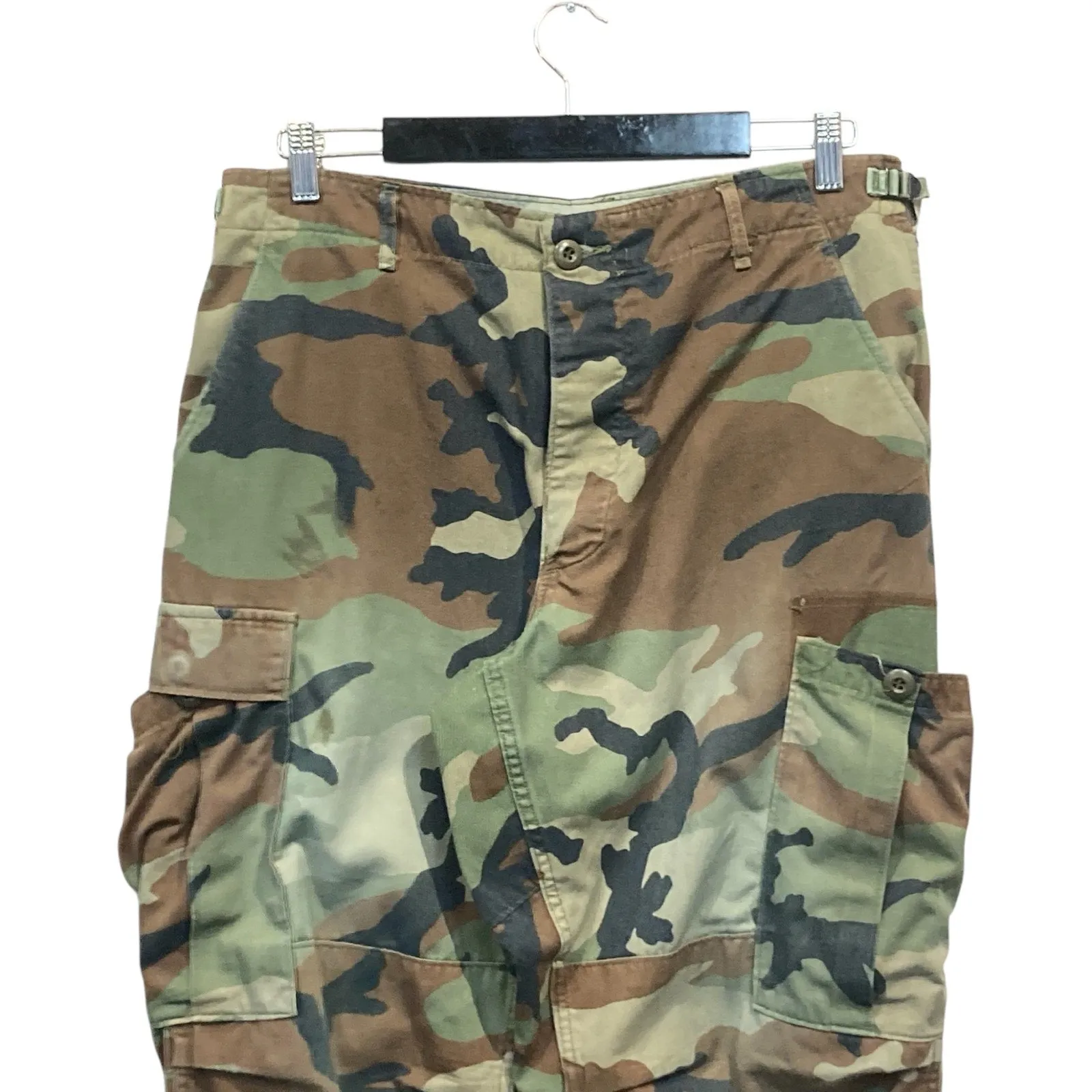 Vintage Military Camo Cargo Pants 34x30