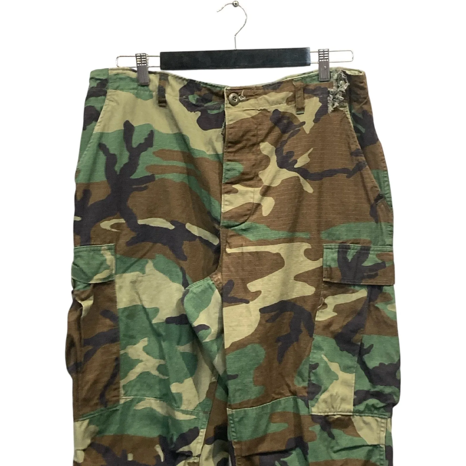 Vintage Military Camo Cargo Pants 39x31