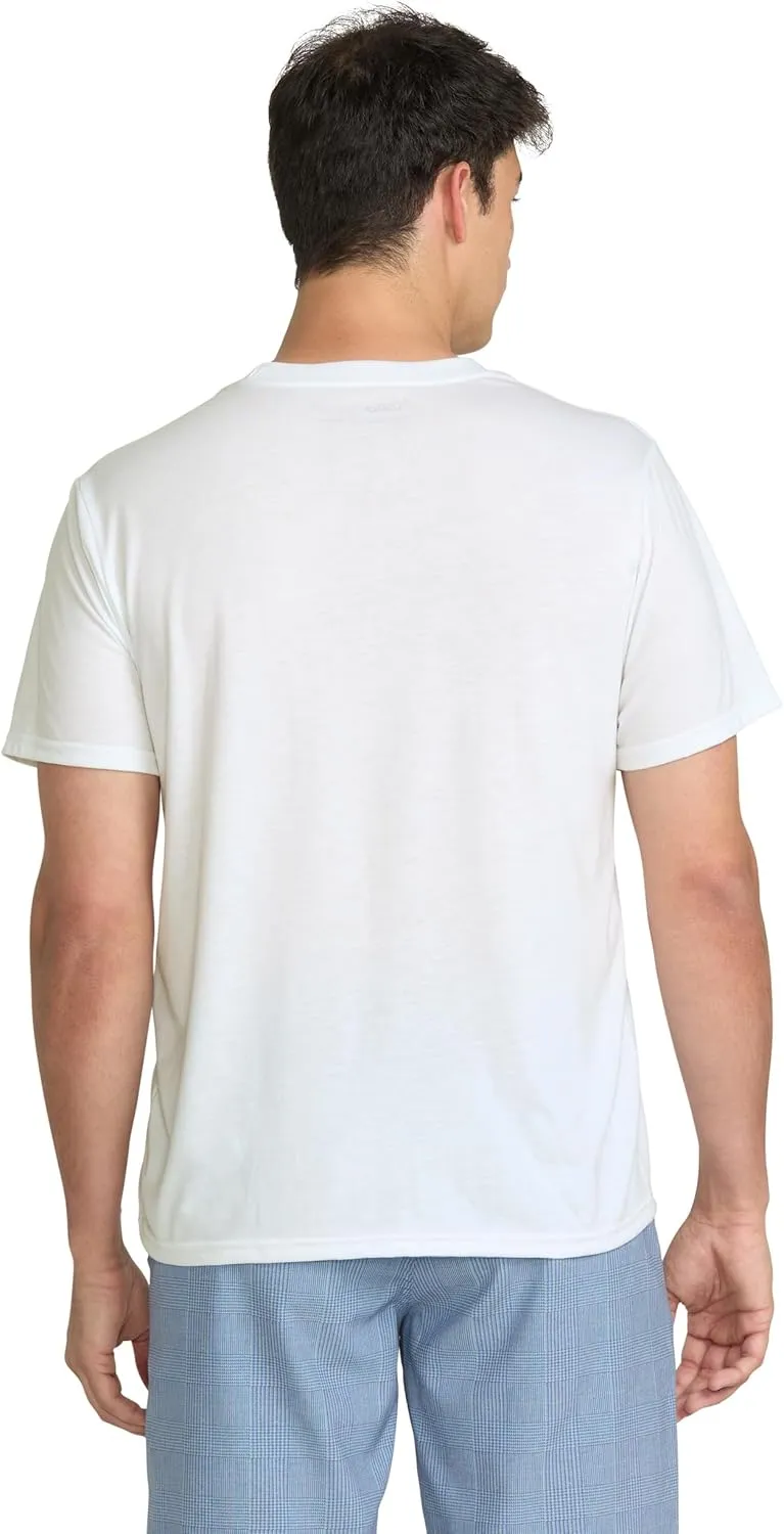 Volcom Men's Stone Tech Short Sleeve T Lightweaight Athletic Fit, Quick-Dry Workout Performance Tee Shirt