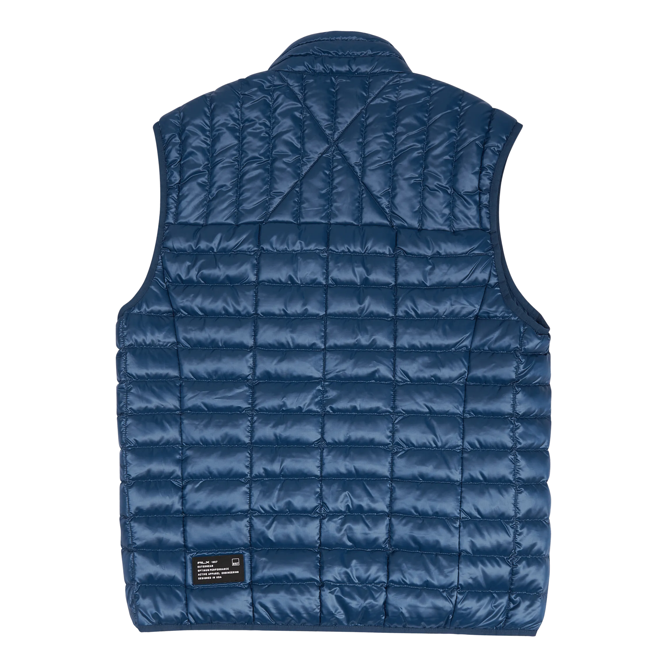 Water-Repellent Down Vest Raleigh Blue