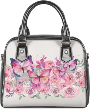 Waterproof Saddle Bag, Casual PU Leather Saddle Bag Shoulder Bag for Women Ladies, Multi Function