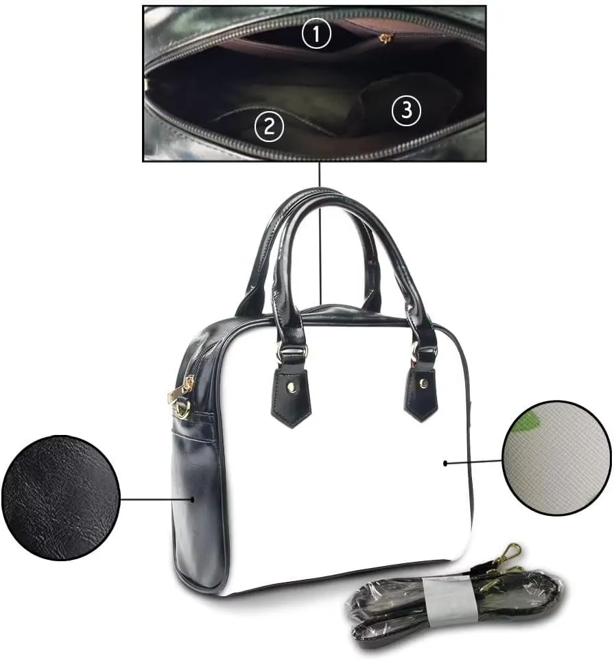 Waterproof Saddle Bag, Casual PU Leather Saddle Bag Shoulder Bag for Women Ladies, Multi Function