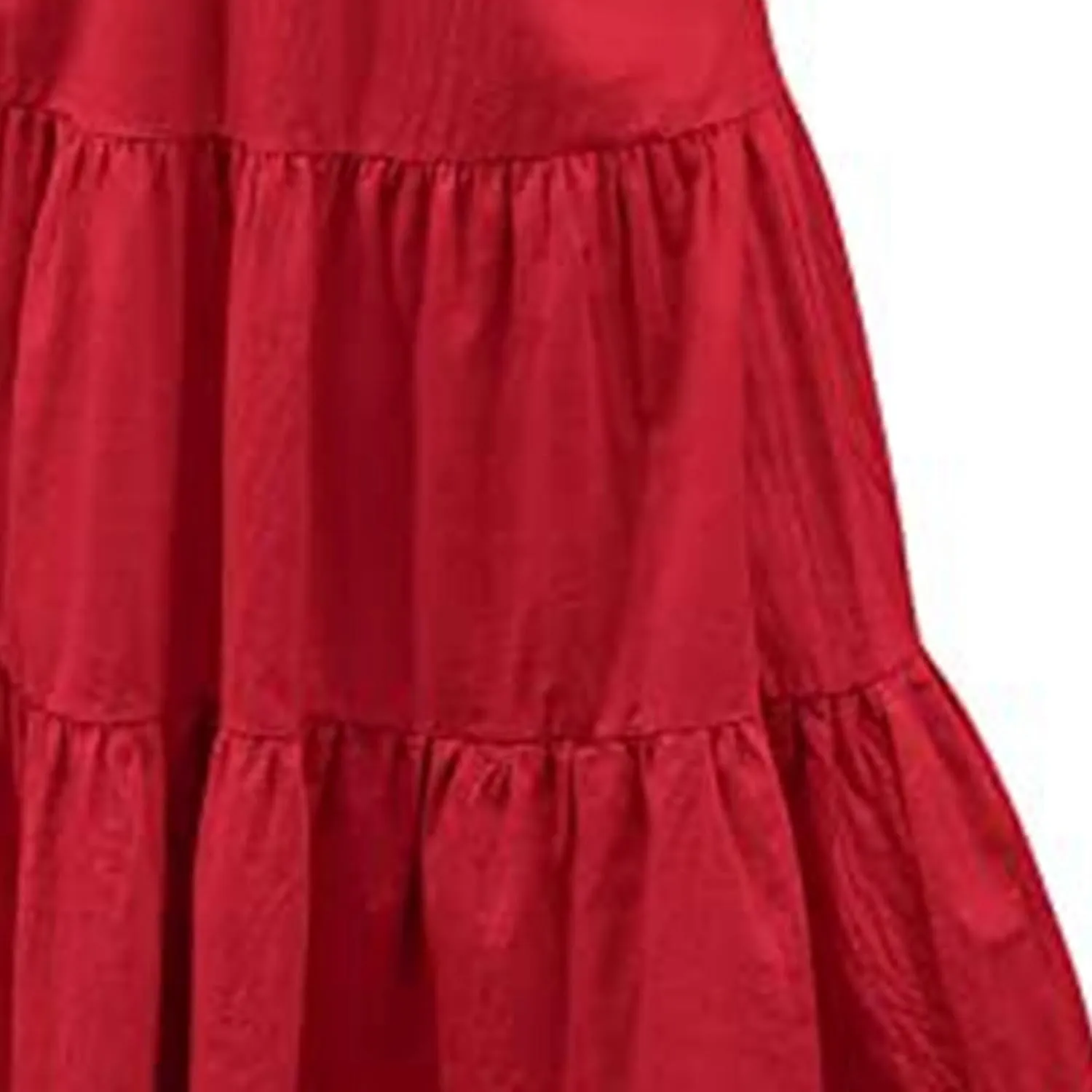 WomenS Boho Elastic Waist Maxi Skirt Dress Pleated A-Line Flowy Swing Tiered Long Beach Skirt Dress with Pockets