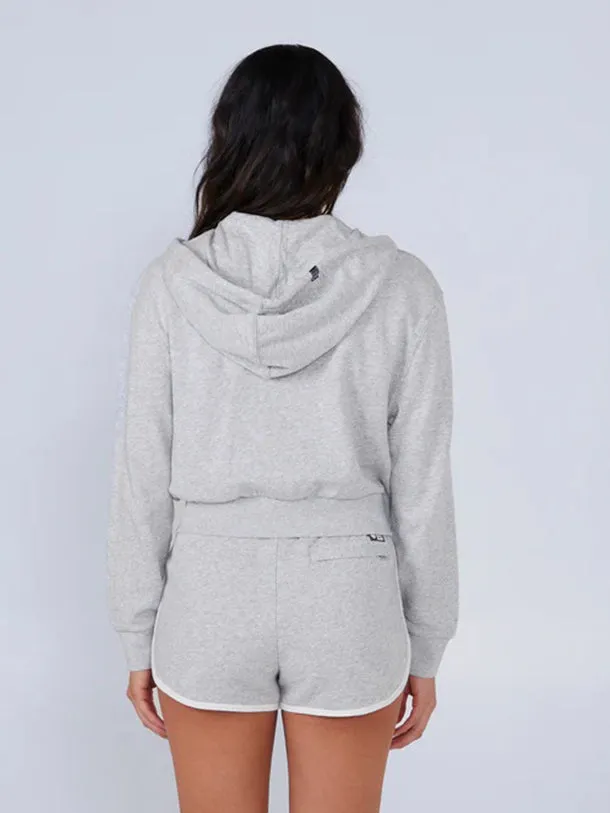 Women's Cruisin Crop Zip Up Hoodie
