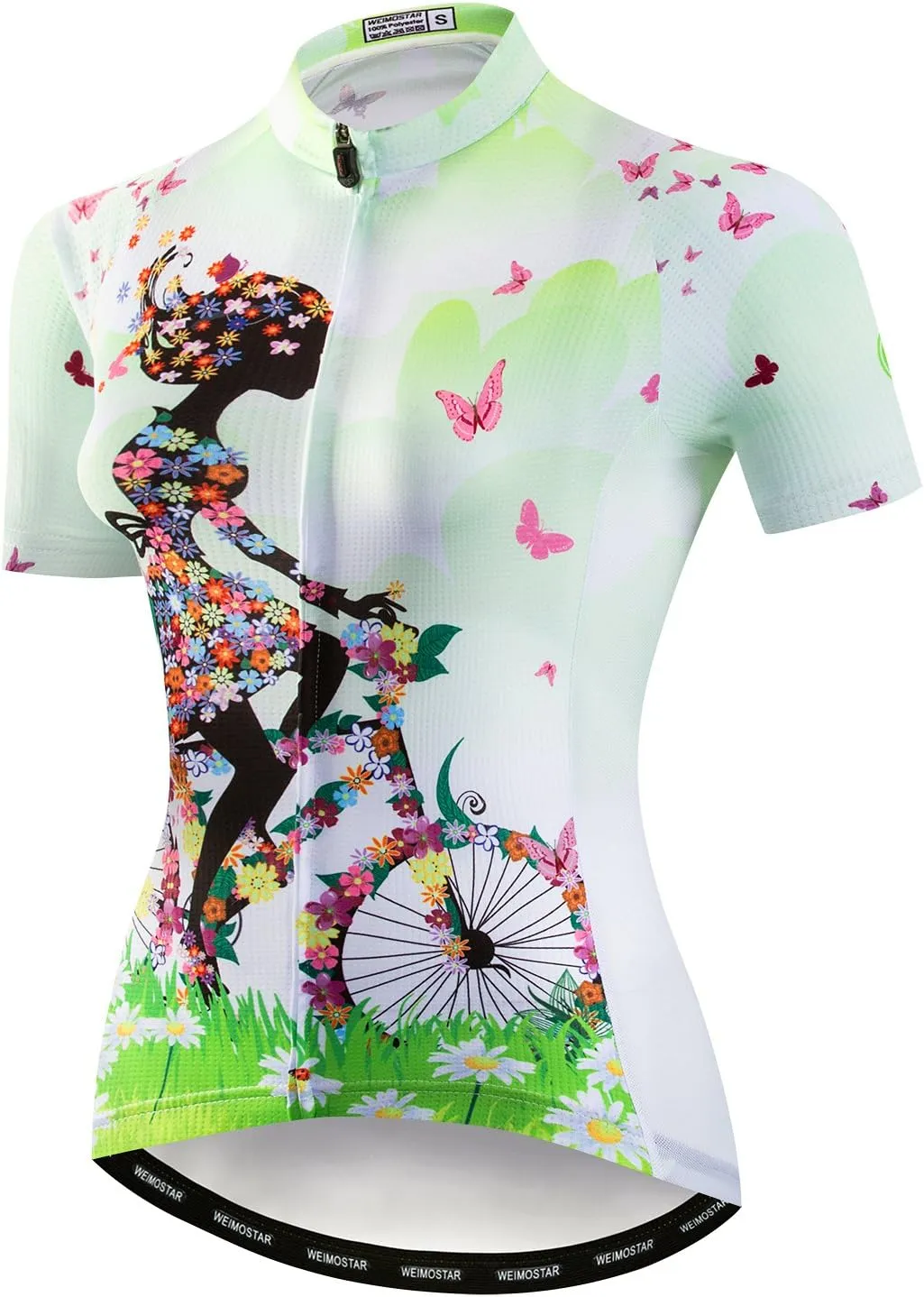 Women's Cycling Jersey Bike Shirts Short Sleeve Ladies Bicycle Clothing MTB Cycle Jacket