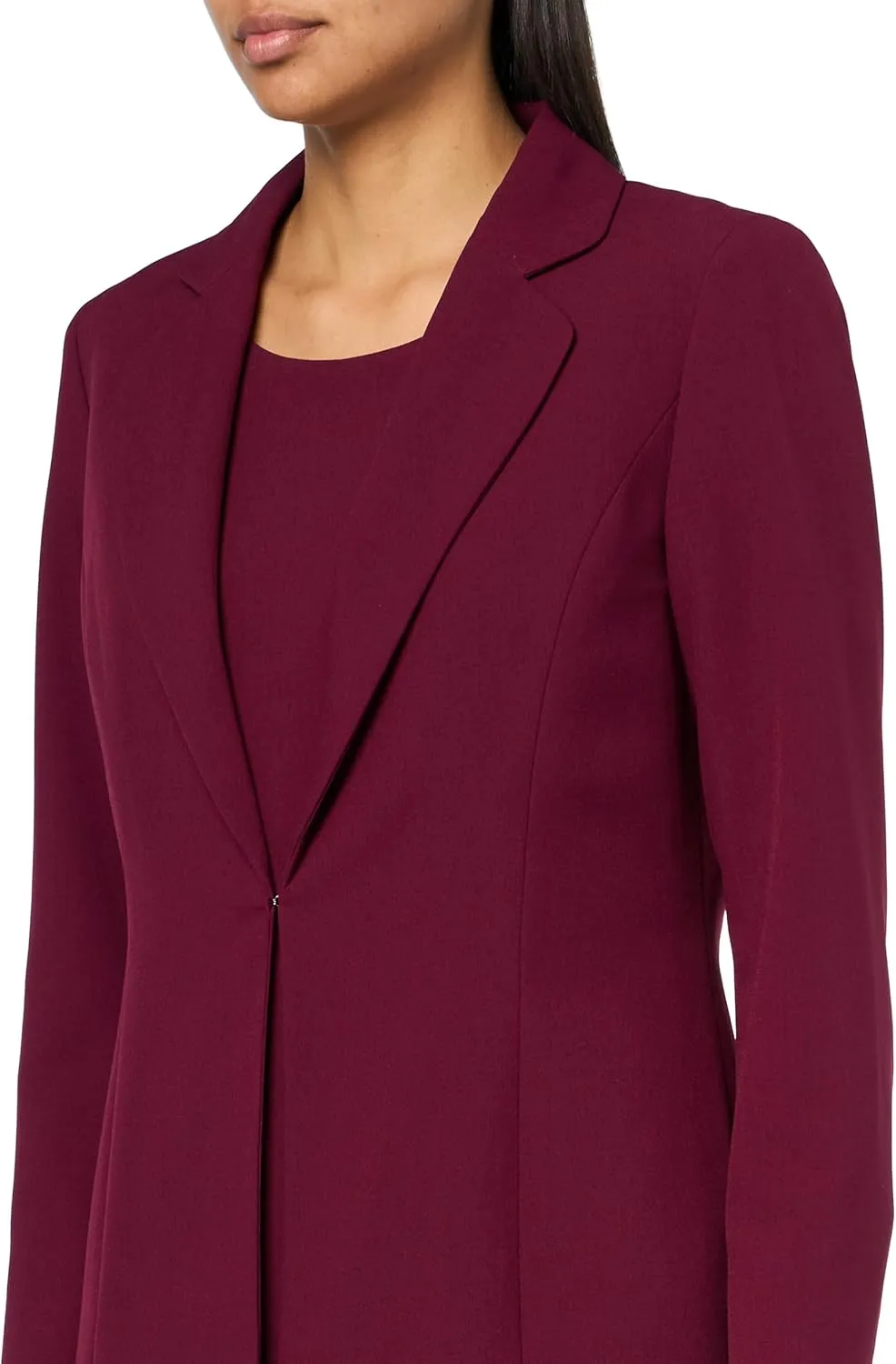Women's Long Jacket & Sheath Dress 2pc Set