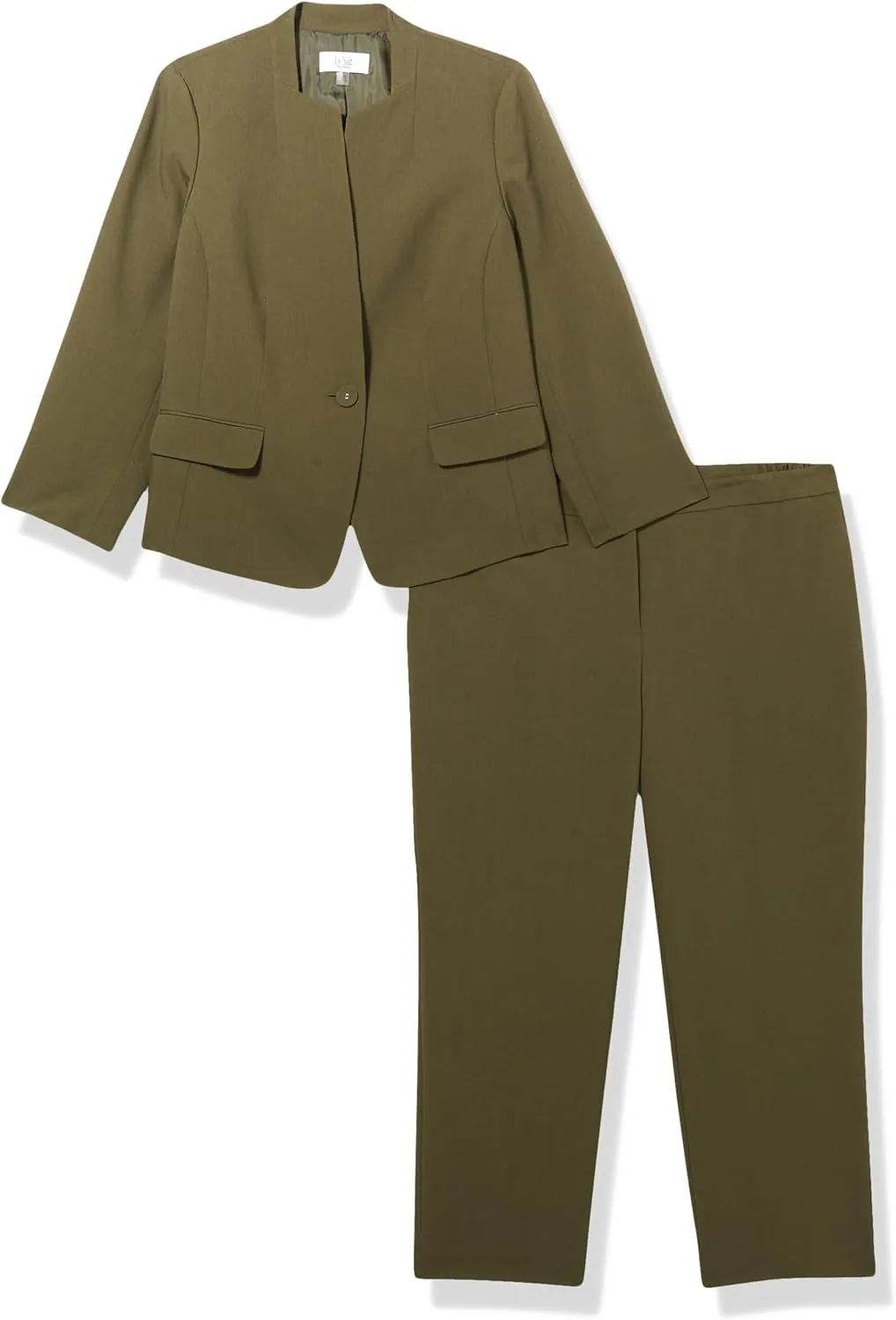 Women's One Button Blazer & Pull-on Pant