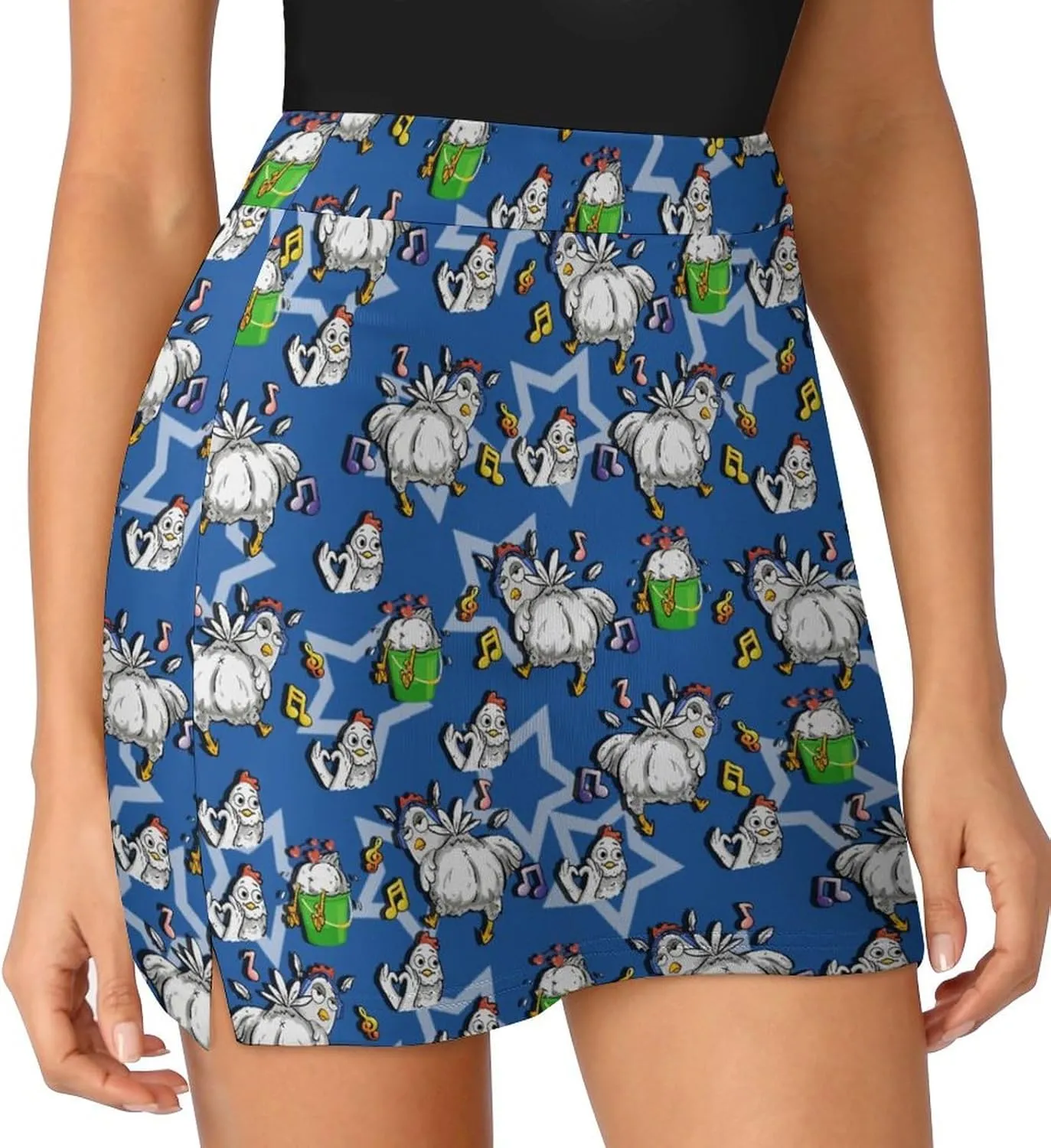 Womens Tennis Skirts Tie Dye High Waisted Athletic Golf Skorts with Shorts Pockets for Running Sports