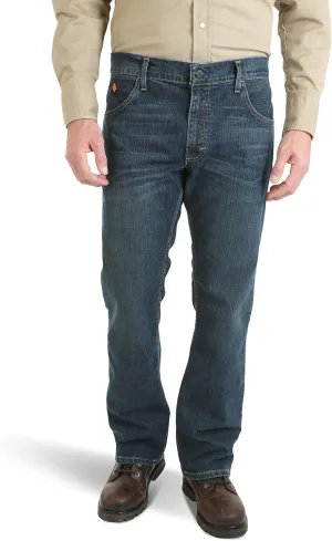 Wrangler Men's Fr Flame-Resistant Retro Slim Boot Jean