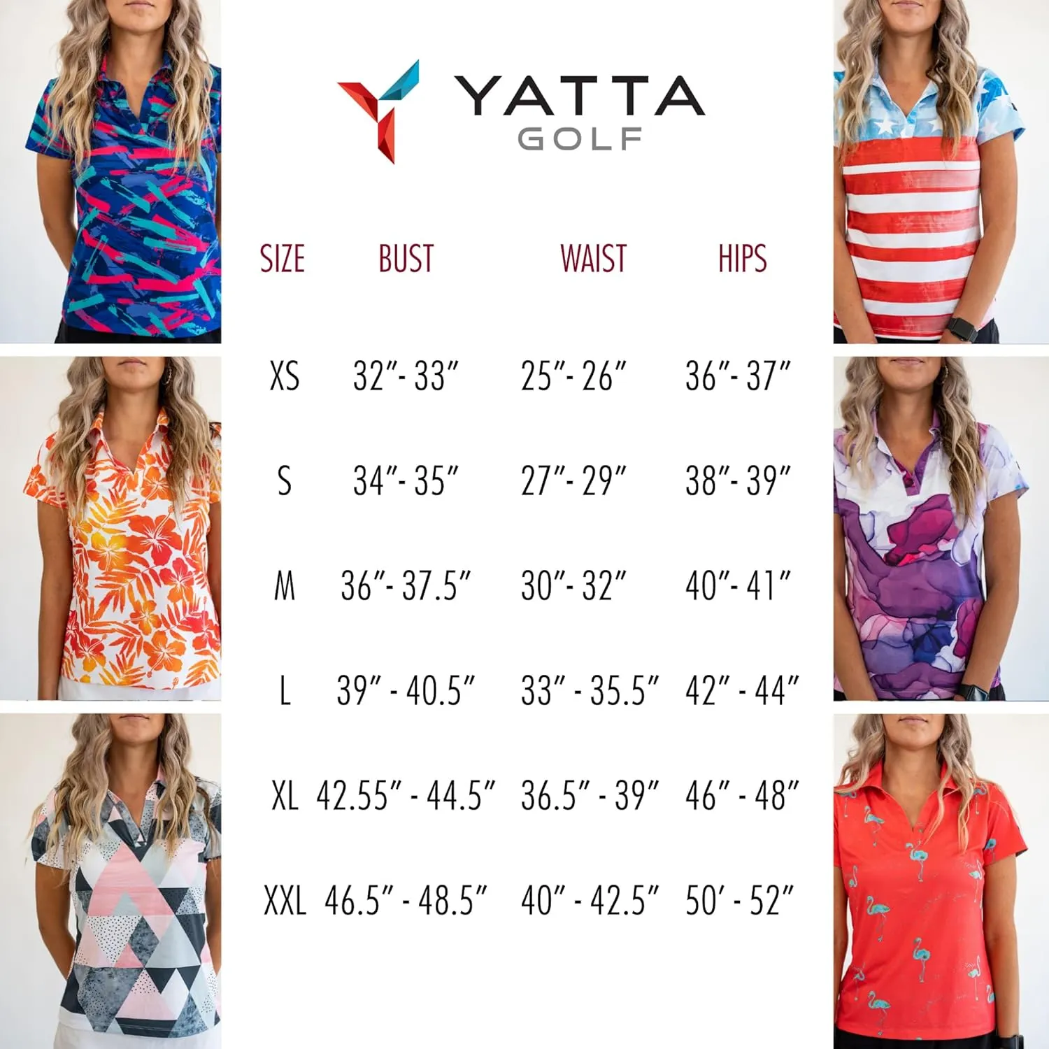 YATTA GOLF Performance Sleeveless Golf Polo for Women - Moisture Wicking V-Neck Golf Polo Shirts Workout Golf Tank Tops